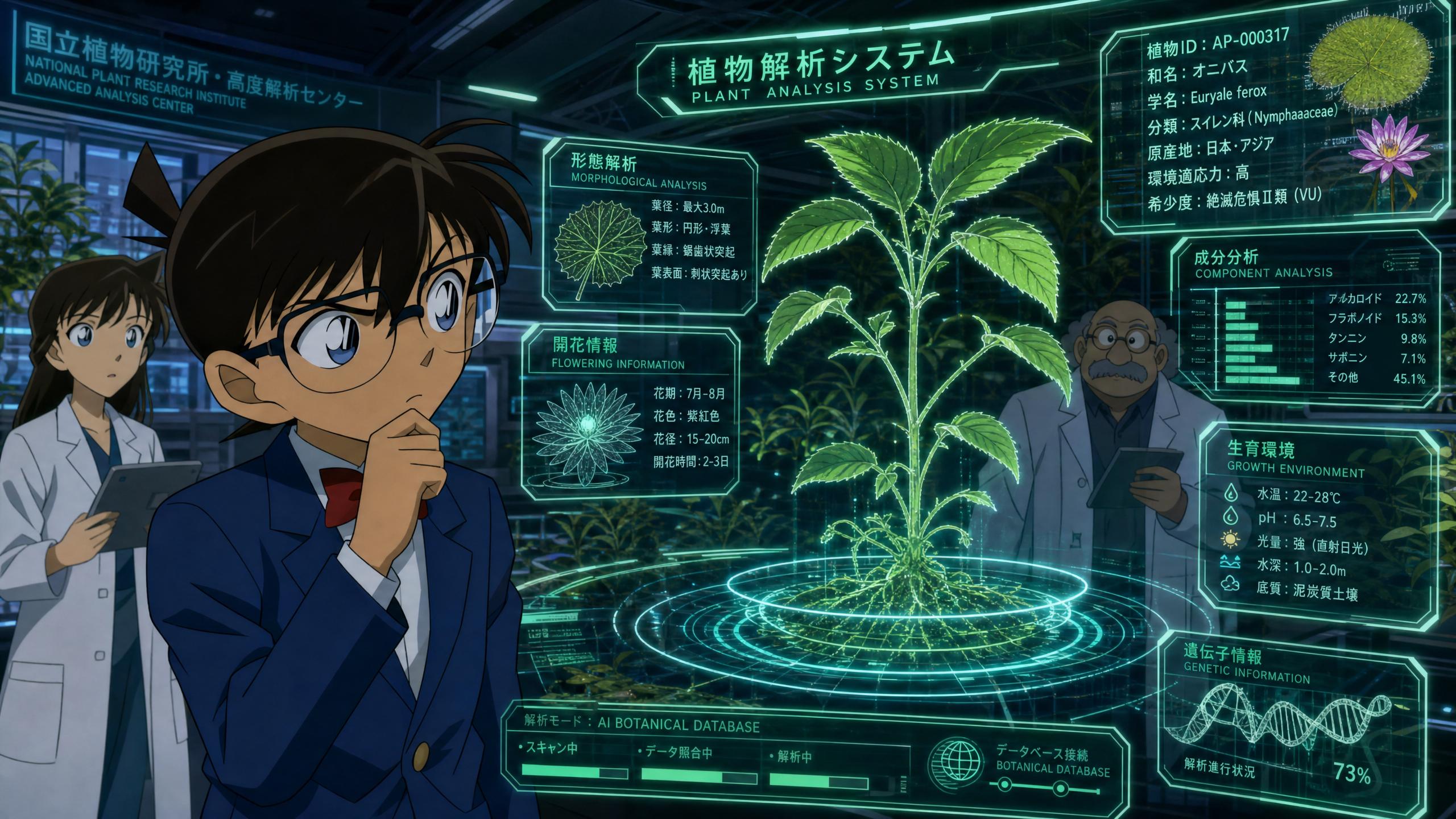 草榴AI植物分析系统
